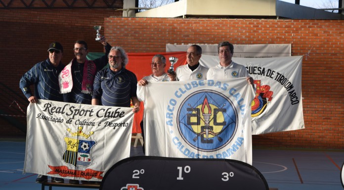 Arco Clube das Caldas Campeão Nacional de Sala em Veteranos Compound