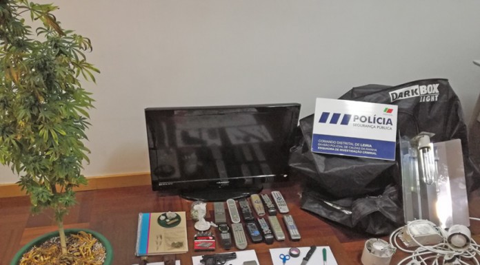 Detido nas Caldas com artigos furtados e droga