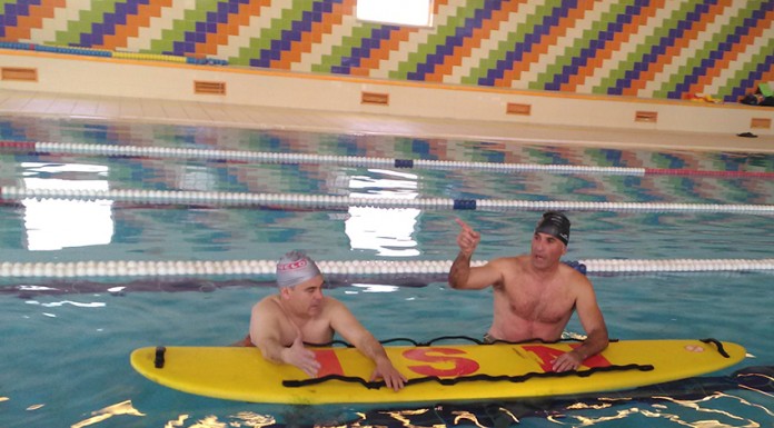 Caldas tem uma escola de formação de nadadores salvadores