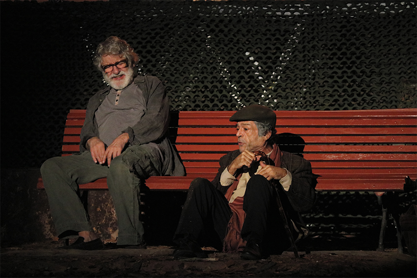 Um teatro que aborda a velhice, a vida e o medo da morte