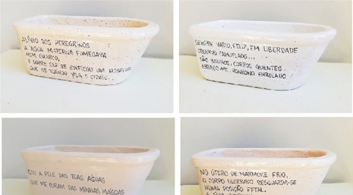 As banheiras de Mário Reis trazem frases sobre as águas termais