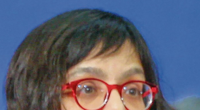 Margarida Botelho no aniversário do PCP