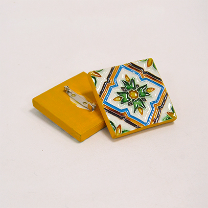 Azulejos com Alfinete