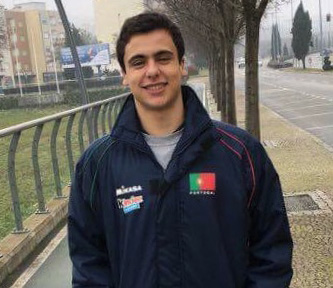 Afonso Reis no Europeu de Sub 20