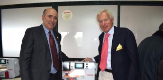 Dono da Bernina veio às Caldas conhecer instalações da marca em Portugal Gazeta das Caldas