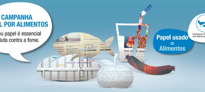 BAO já angariou 28 toneladas de alimentos com desperdício de papel Campanha - Banco Alimentar