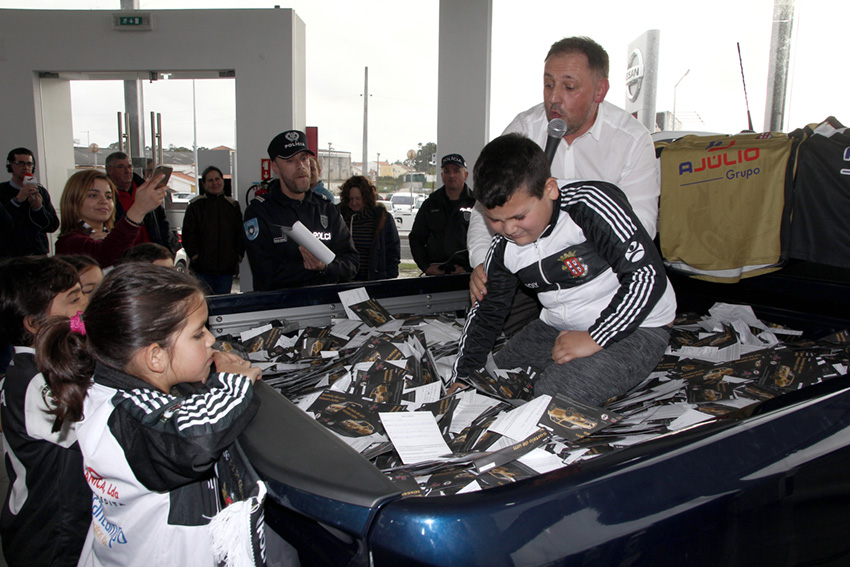 Automóvel do concurso do Caldas foi para A-dos-Francos