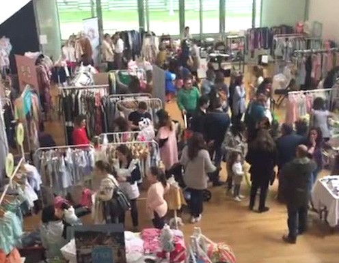 Moda para bebés levou muitas famílias ao CCC CCC- Moda para bebés