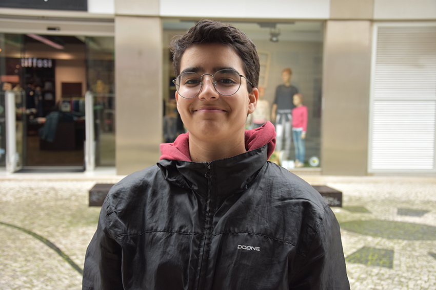 Carolina Ferreira, estudante na ESAD