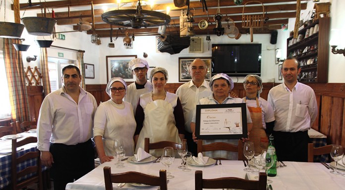 Adega do Albertino com diploma de Ouro no concurso Tejo Gourmet Adega do Albertino