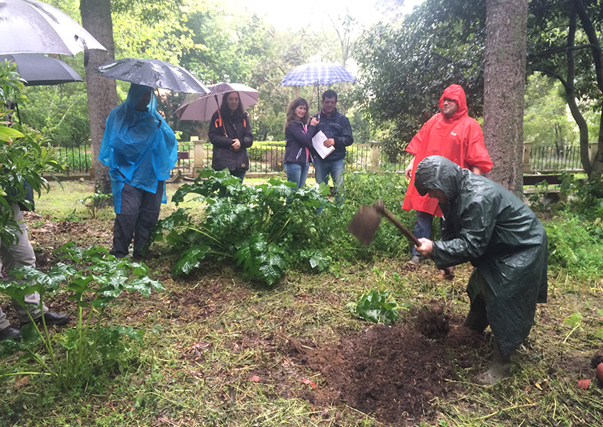 geocachers da missão ambiental