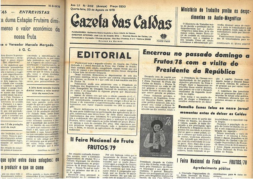 Feira dos Frutos, 40 anos