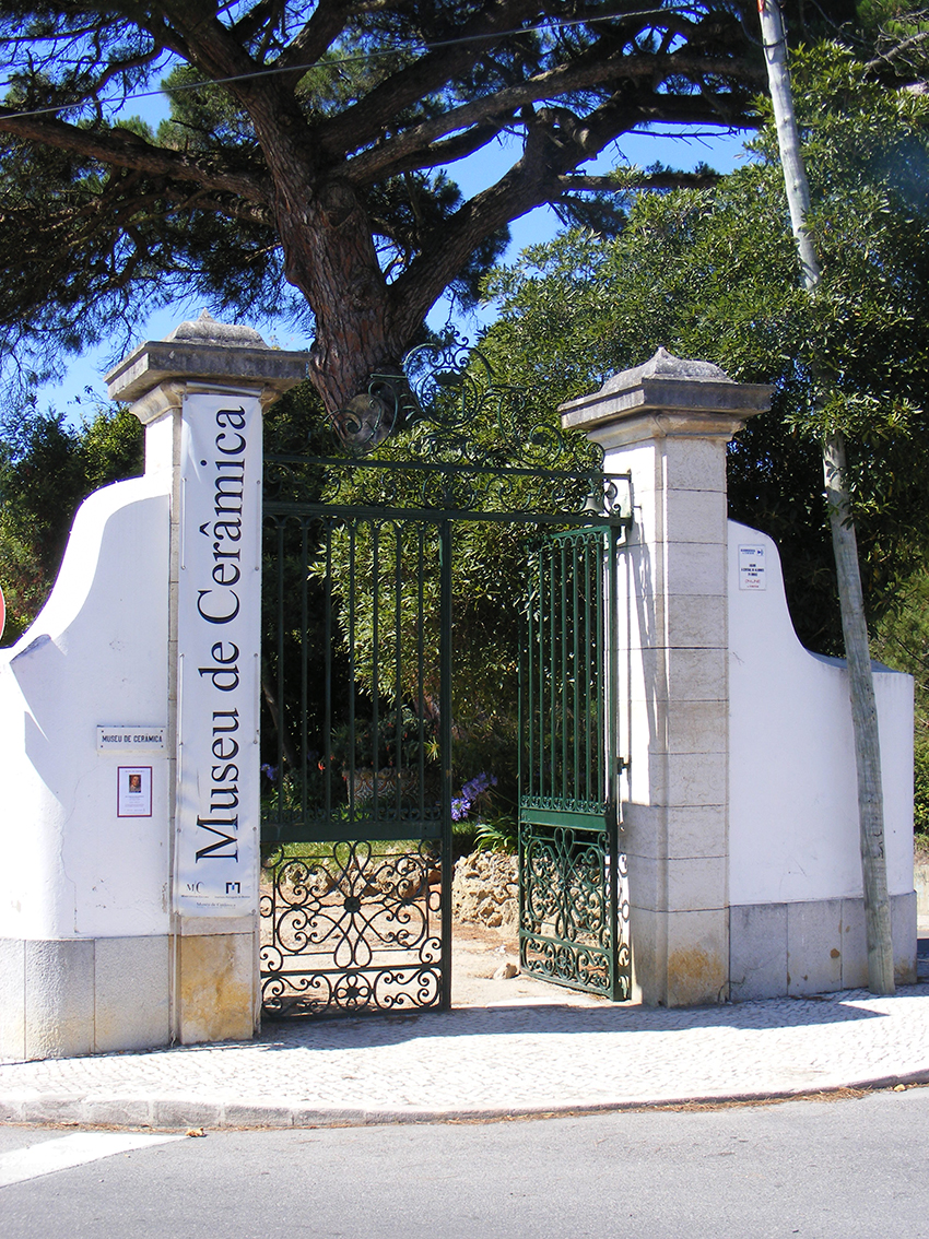 Entrada do Museu da Cerâmica, Caldas da Rainha