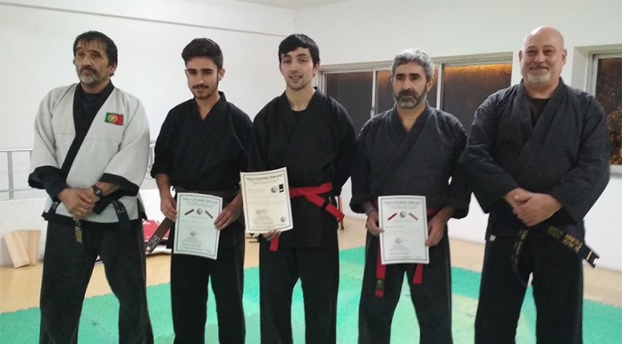 Novo Cinturão Negro de Taekwon-DO as Caldas Gazeta das Caldas