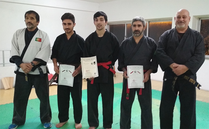Novo Cinturão Negro de Taekwon-DO as Caldas