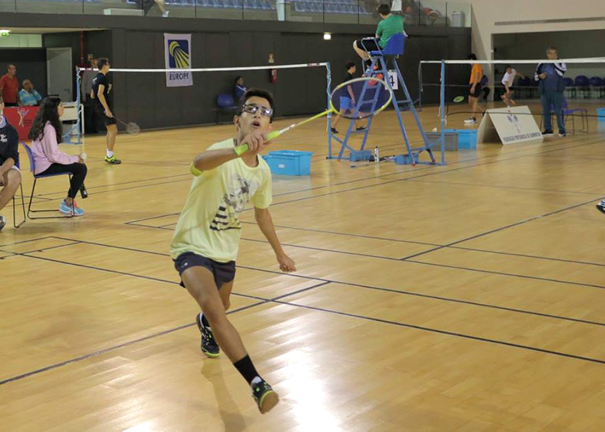 Diogo Daniel vai disputar torneio internacional de para-badminton