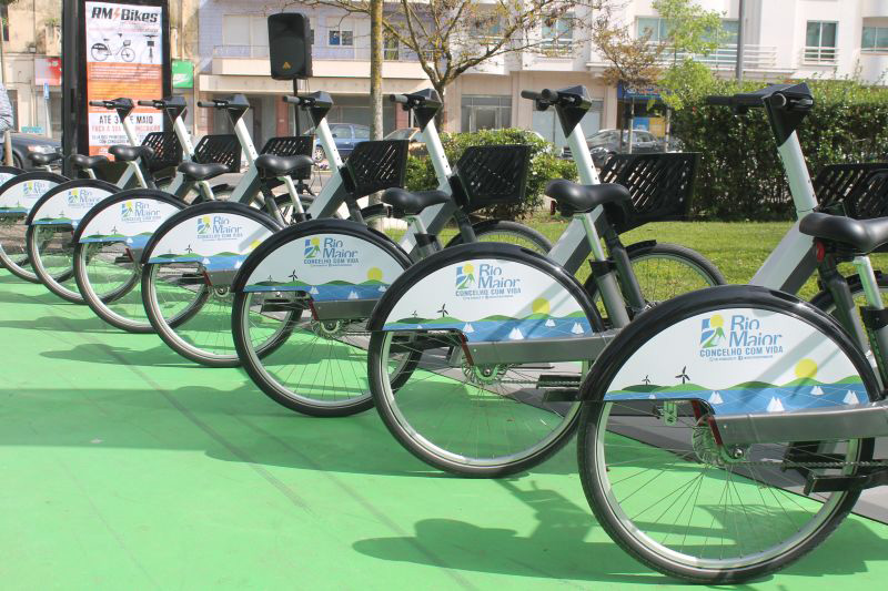 Bicicletas partilhadas já circulam em Rio Maior