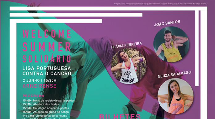 Arneirense acolhe mega aula de Zumba pela Luta contra o Cancro Gazeta das Caldas