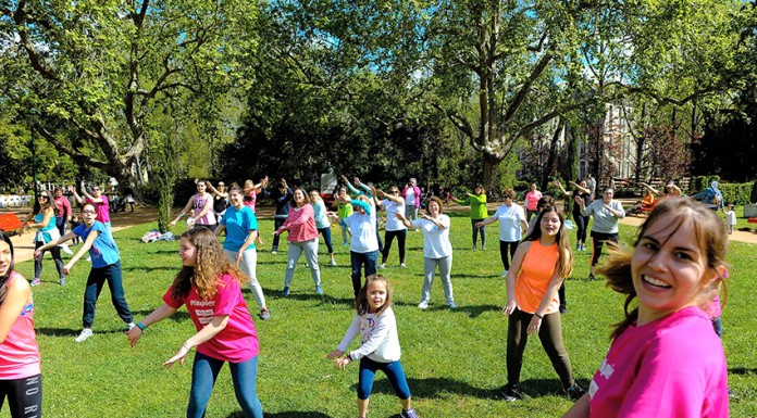 Dança levou centenas de pessoas ao Parque D. Carlos I Gazeta das Caldas