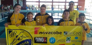 Nadadores do Benedita no Circuito de Escolas Gazeta das Caldas