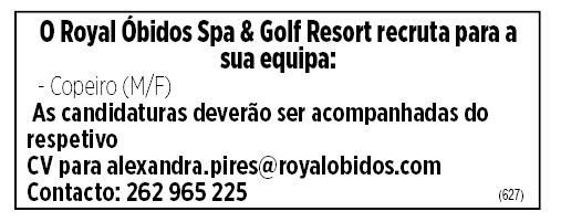 royal obidos copeiro