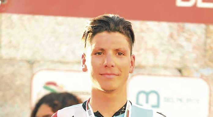João Almeida Vice-campeão Nacional de contra-relógio e de fundo Gazeta das Caldas