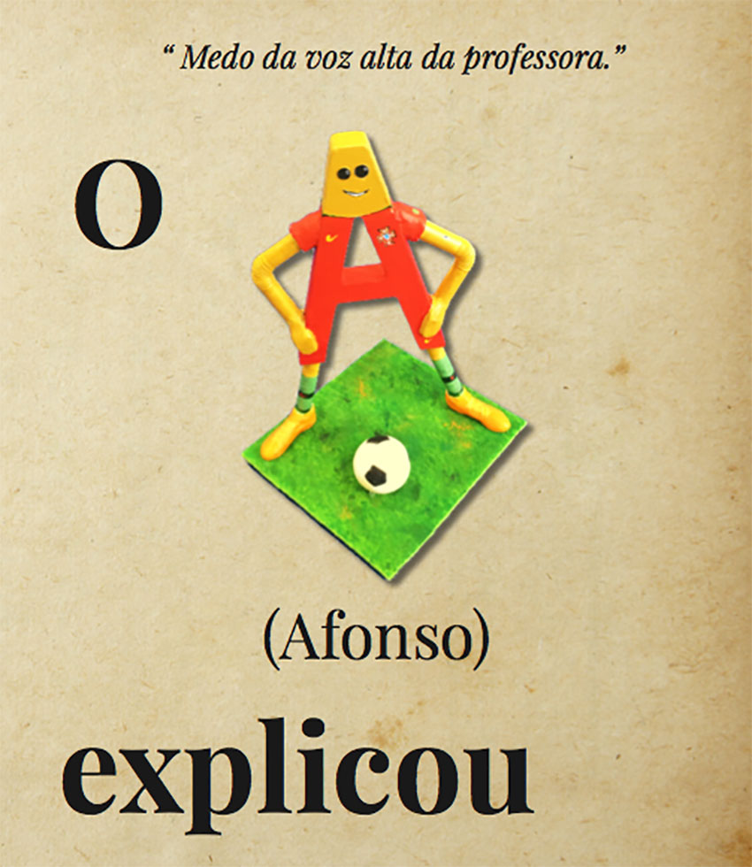 Gazeta das Caldas - Crianças combatem os medos e contam a história em livro