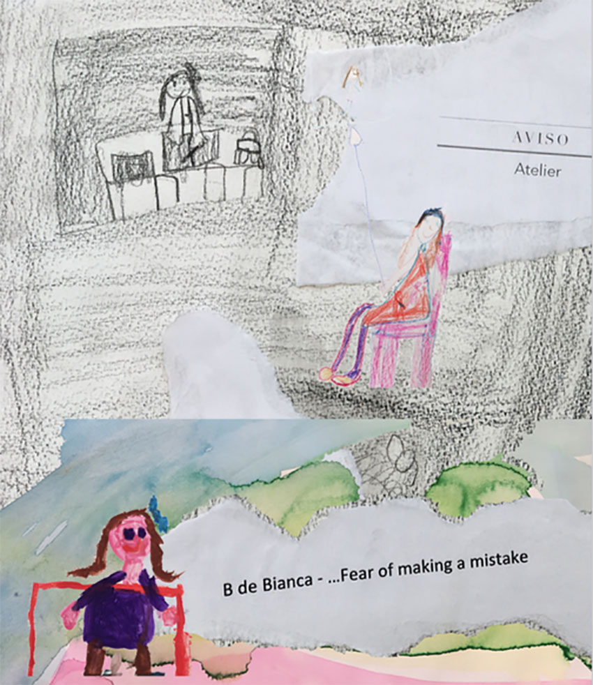 Gazeta das Caldas - Crianças combatem os medos e contam a história em livro