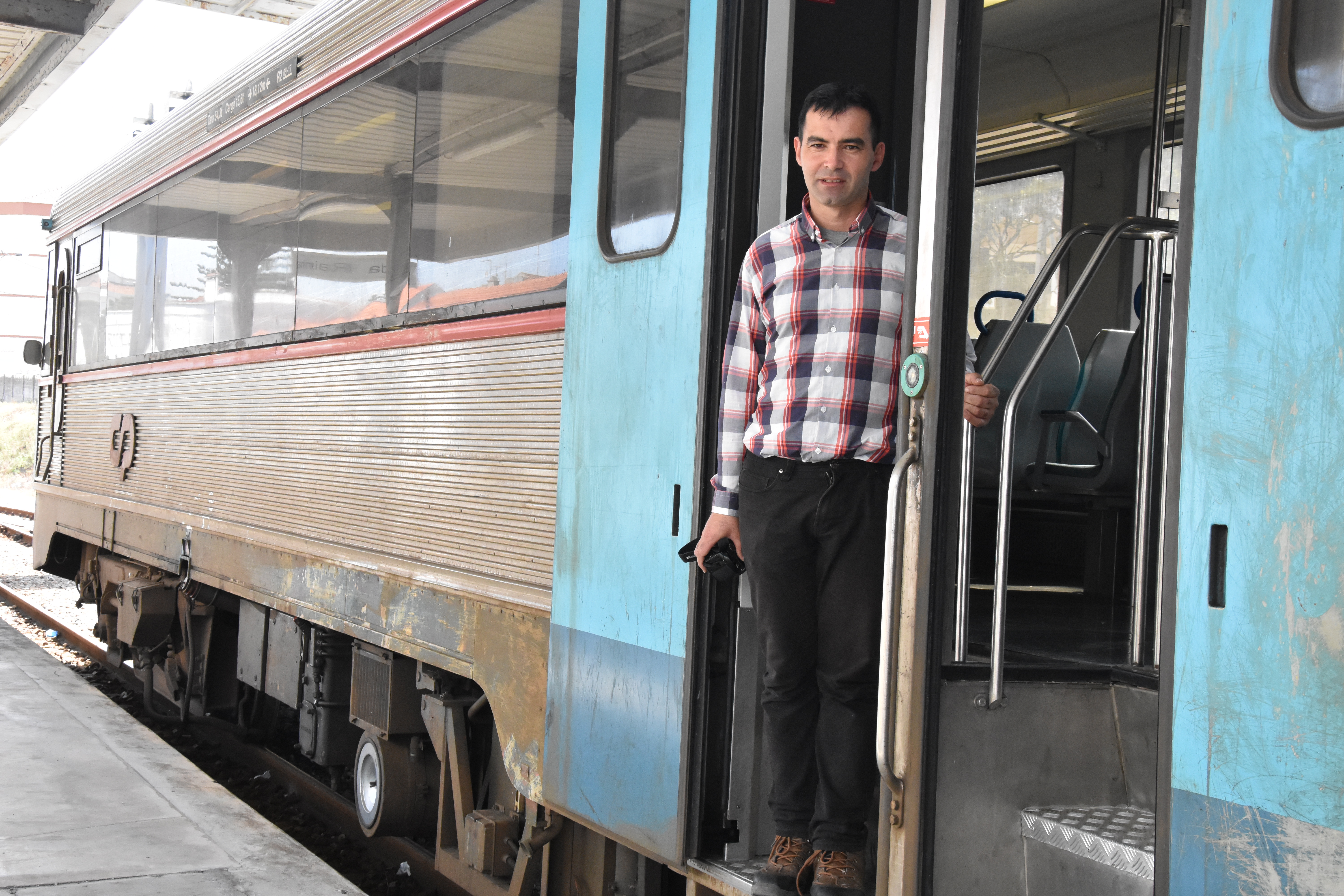 Rui Pinheiro – o cliente da CP que mais sabe sobre a linha do Oeste