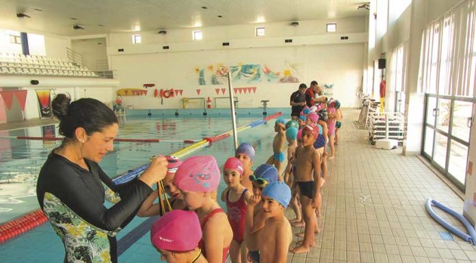 Final de ano dos Infantários na piscina dos Bombeiros Gazeta das Caldas