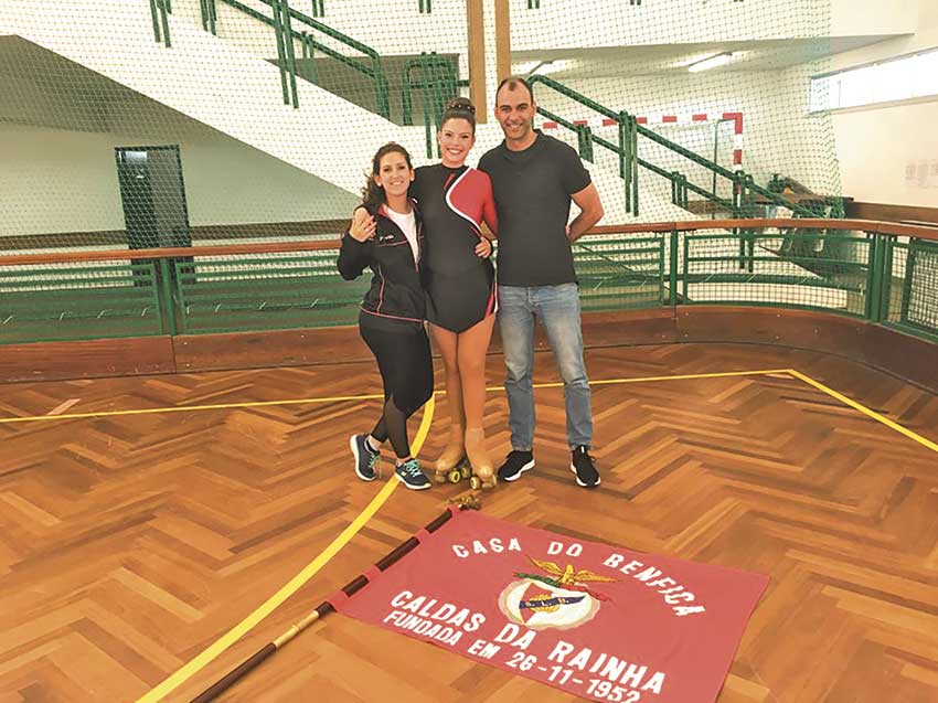 Sabrina Brás da Casa do Benfica no Campeonato Distrital AP Leiria