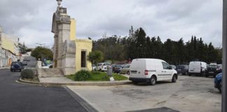 Câmara e CHO estudam solução para estacionamento atrás do Chafariz das Cinco Bicas Chafariz das Cinco Bicas - Gazeta das Caldas