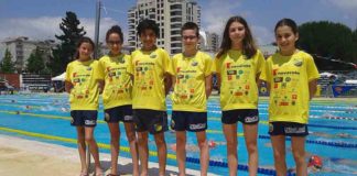 Benedita Sport Club Natação nos Campeonatos Nacionais de Infantis Gazeta das Caldas