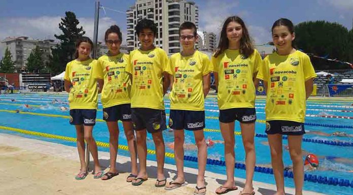 Benedita Sport Club Natação nos Campeonatos Nacionais de Infantis Gazeta das Caldas