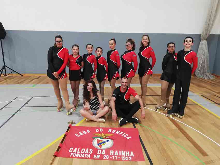 Casa do Benfica de Caldas da Rainha em sexto lugar