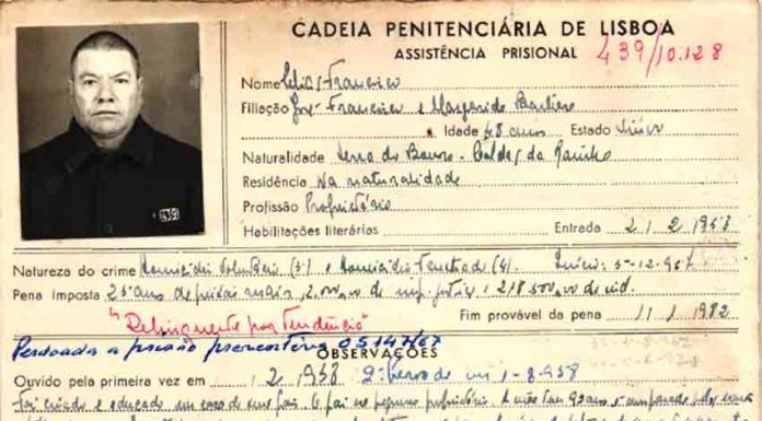 Elias Francisco matou cinco pessoas há 62 anos na Serra do Bouro Gazeta das Caldas