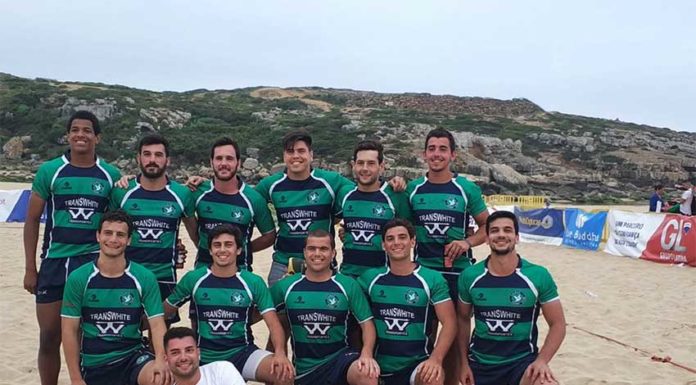 Equipa senior do Caldas RC/TransWhite brilhante 3ª classificada Gazeta das Caldas