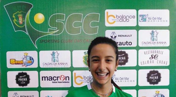 Madalena Chicau Silva foi convocada para o estágio da seleção U17 Gazeta das Caldas