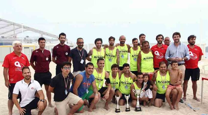 Supermercados Arnóia venceram na areia da Foz do Arelho Gazeta das Caldas