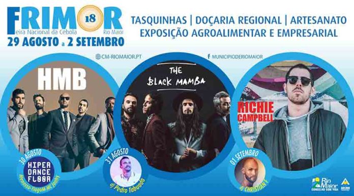 Feira da Cebola de Rio Maior com HMB e Richie Campbell Gazeta das Caldas