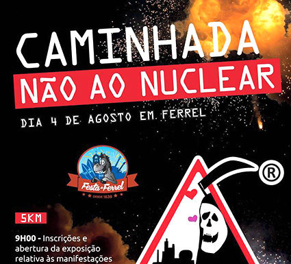 Amanhã há caminhada Não ao Nuclear em Ferrel Gazeta das Caldas - Ferrel