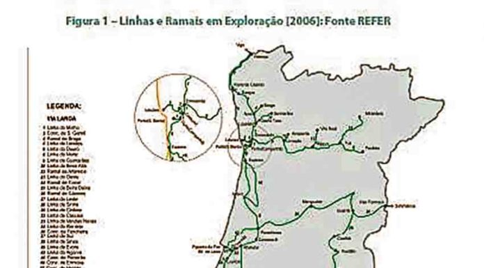 A Linha do Oeste é como uma árvore só com raiz e caule. Faltam-lhe os ramos, as folhas e a flor para dar fruto… Senão, seca e morre. Gazeta das Caldas