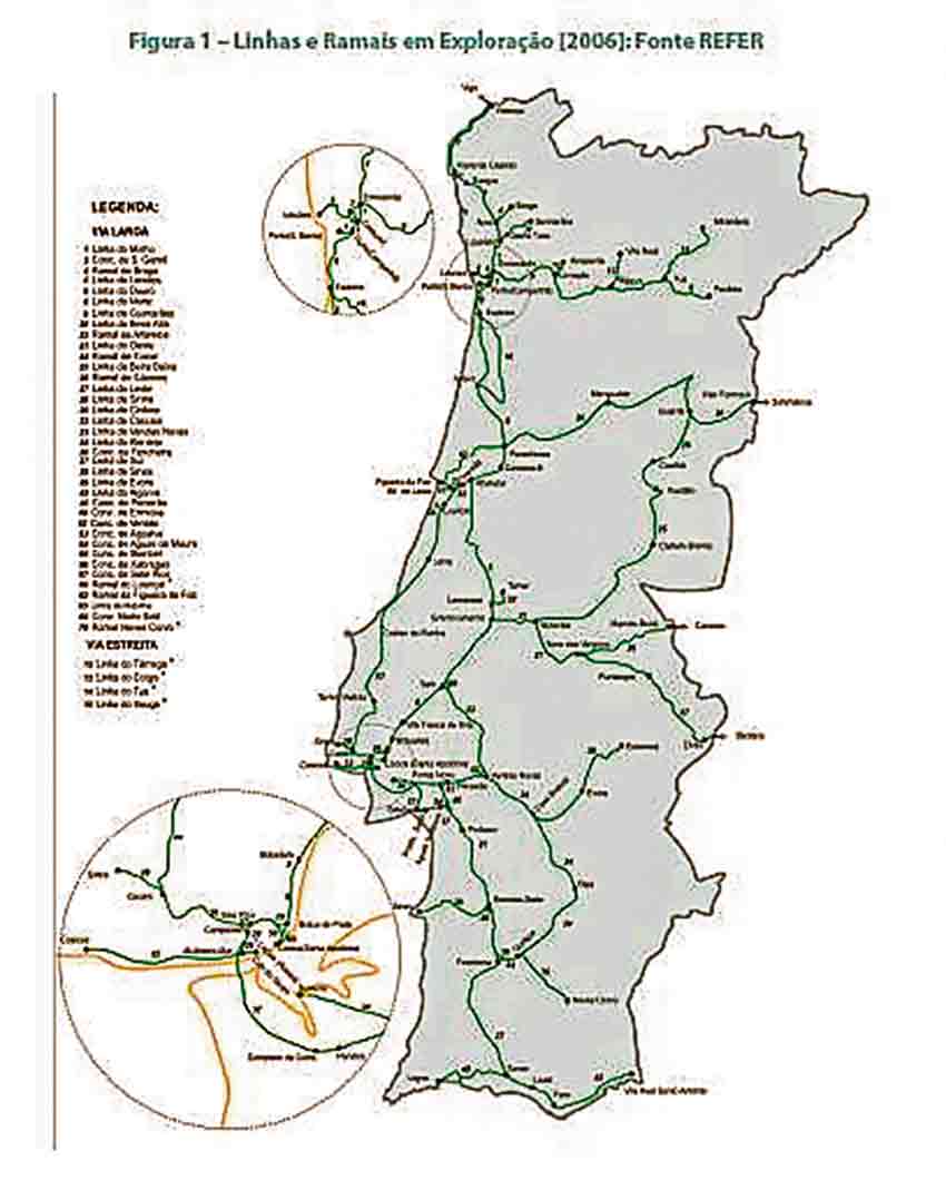 A Linha do Oeste é como uma árvore só com raiz e caule. Faltam-lhe os ramos, as folhas e a flor para dar fruto… Senão, seca e morre.