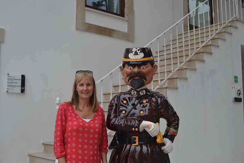 “O meu agente de viagens aconselhou-me a vir para as Caldas”