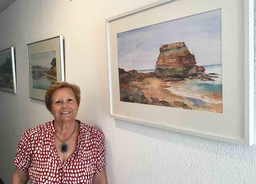 Aguarelas para apreciar no Hotel Água d’Alma