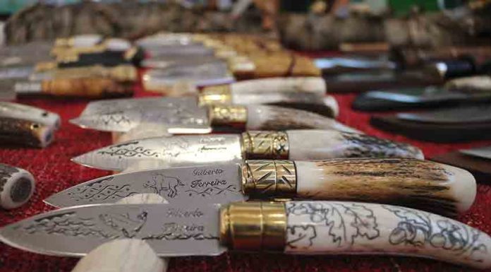 Feira da Cutelaria Artesanal com maior diversidade de facas Gazeta das Caldas