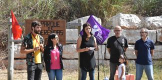 Marisa Matias foi à sardinhada do BE e comprometeu-se a ajudar os pescadores da Lagoa Gazeta das Caldas