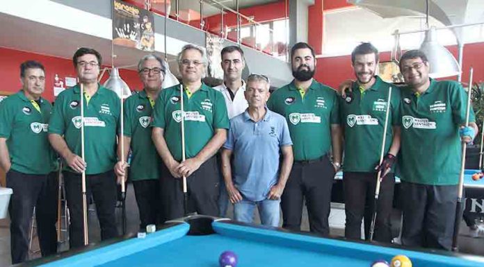 Equipa caldense de Pool fez apresentação no Bowling Caldas Gazeta das Caldas