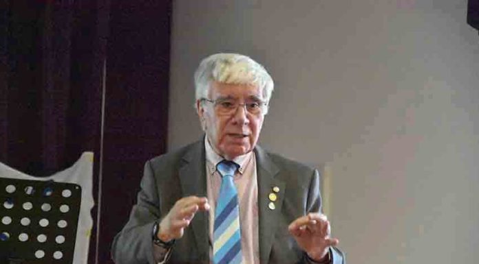 “É preciso estudar os conflitos e aprender a geri-los dando primazia à paz sobre a violência” Gazeta das Caldas - Rotary Club das Caldas