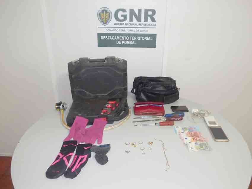 Detidos por furtos em residências nas Caldas, Óbidos e Bombarral